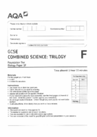 Y10 Mock – Biology